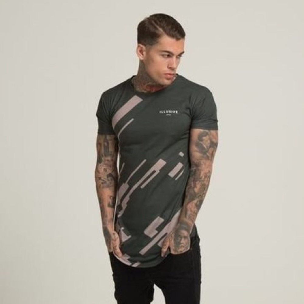 Illusive London Rain Pixel Tee